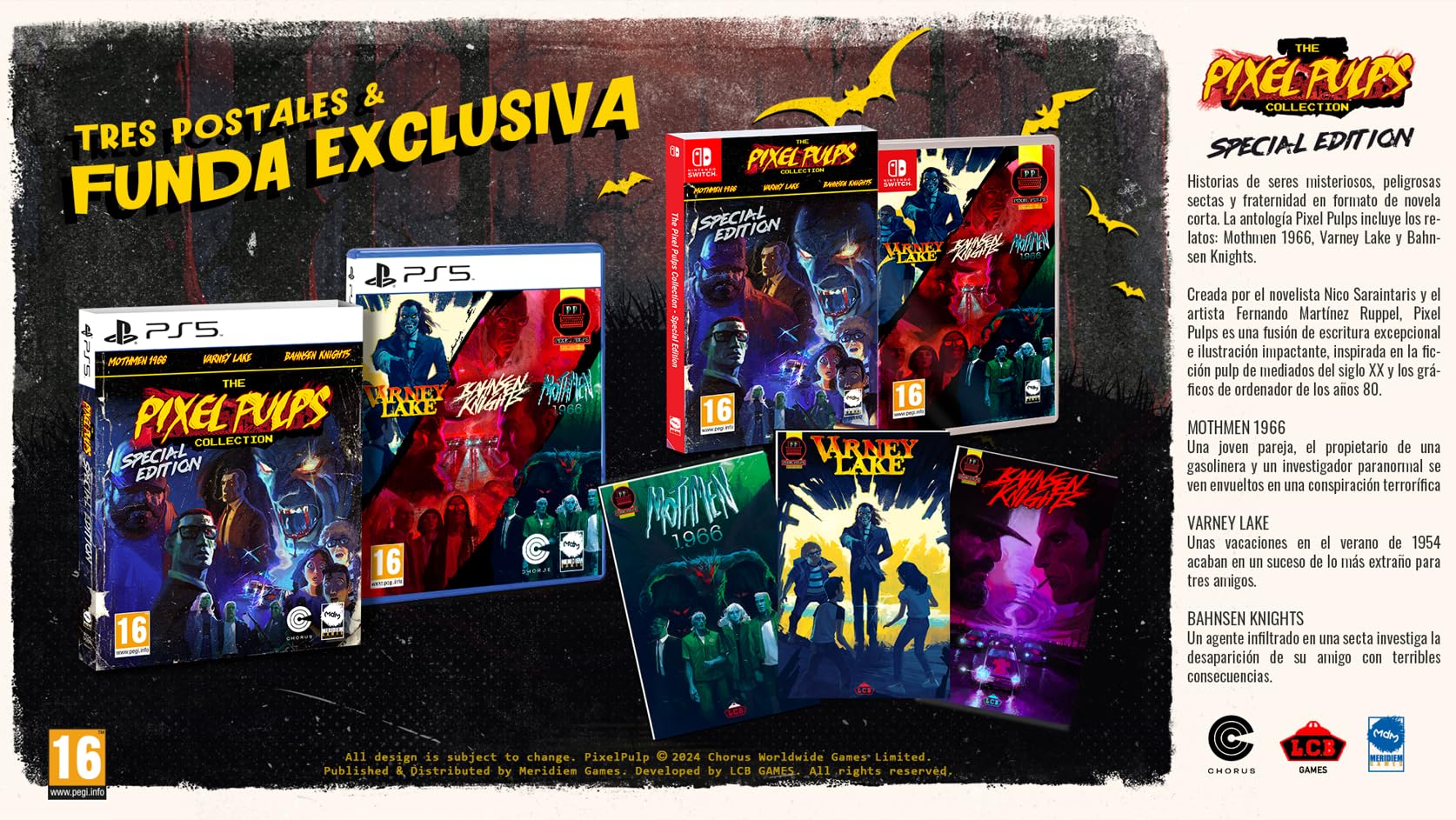 La collection Pixel Pulps - Édition spéciale - NINTENDO SWITCH La collection Pixel Pulps - Édition spéciale - NINTENDO SWITCH